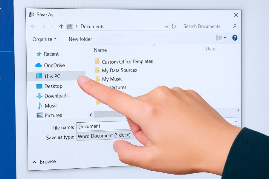 Sửa Lỗi Office Không Lưu Được File Trong Office 2016 