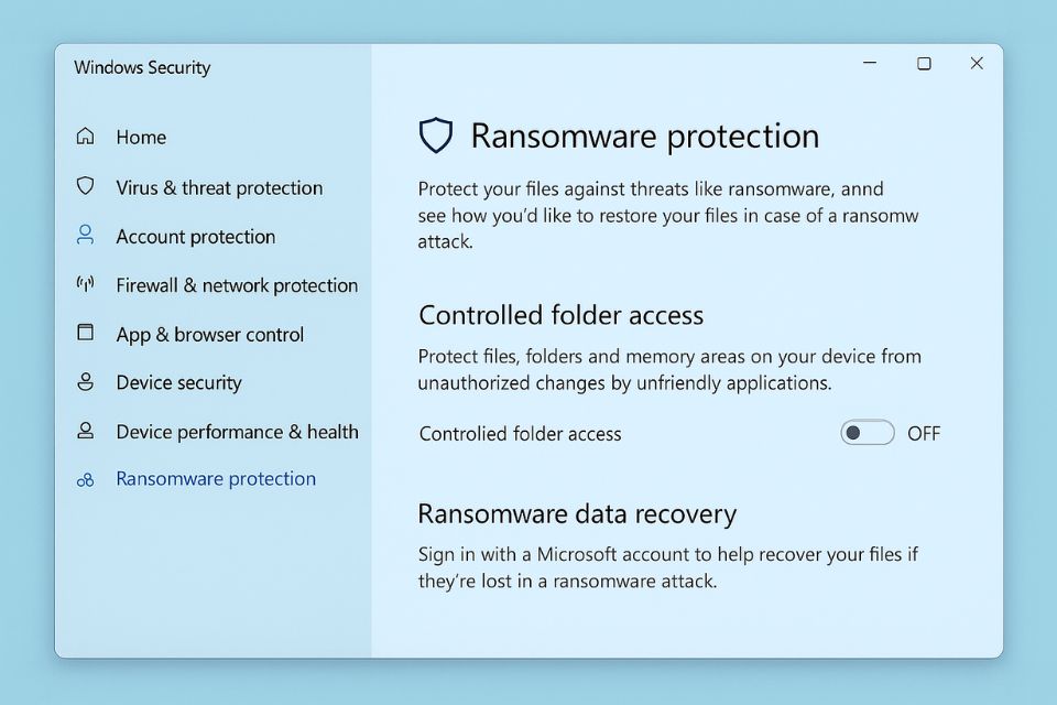Sửa lỗi Office 2021 không lưu được file 11