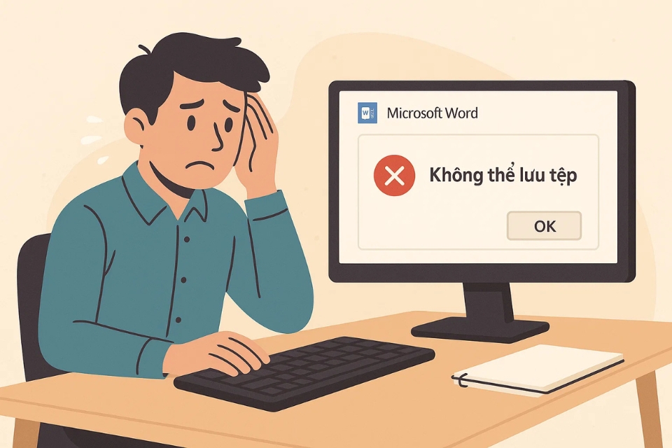 Sửa lỗi Office không lưu được file Office 2019