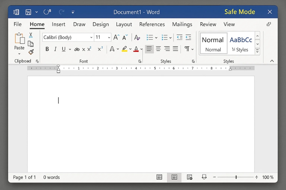 Sửa lỗi Office không lưu được file Office 2019 6