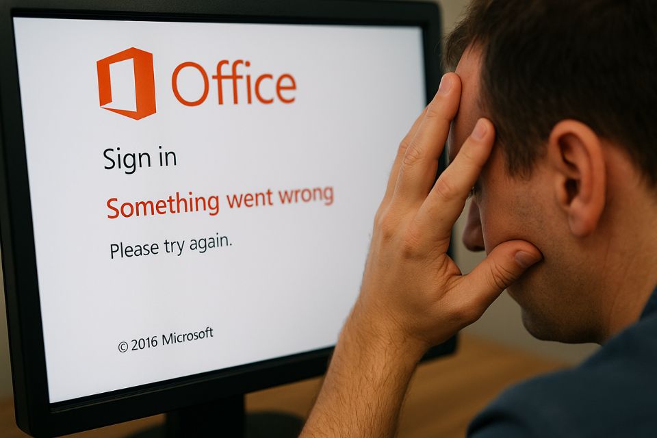 Sửa lỗi không đăng nhập được tài khoản Microsoft Office 2016 9 Sửa lỗi không đăng nhập được tài khoản Microsoft Office 2016 9