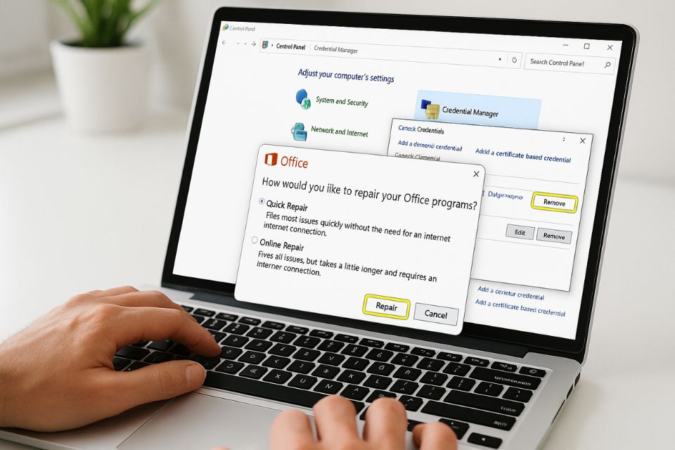 Sửa lỗi không đăng nhập được tài khoản Microsoft Office 2016 11 Sửa lỗi không đăng nhập được tài khoản Microsoft Office 2016 11