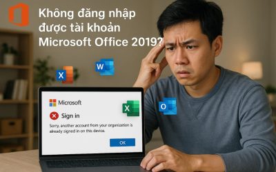 Sửa lỗi không đăng nhập được tài khoản Microsoft Office 2019
