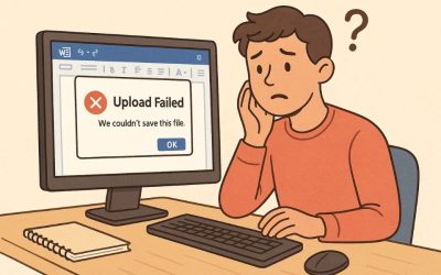 Sửa lỗi không lưu được file Office 365