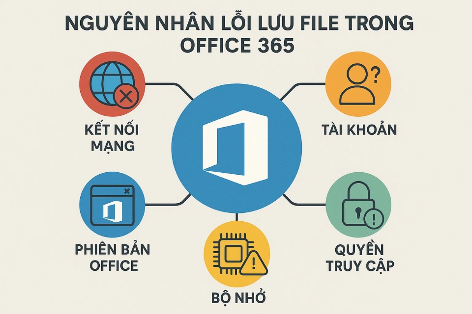 Sửa lỗi không lưu được file Office 365 10