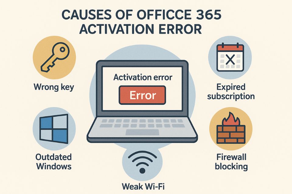 Sửa lỗi không thể kích hoạt bản quyền Office 365 13 Sửa lỗi không thể kích hoạt bản quyền Office 365 13