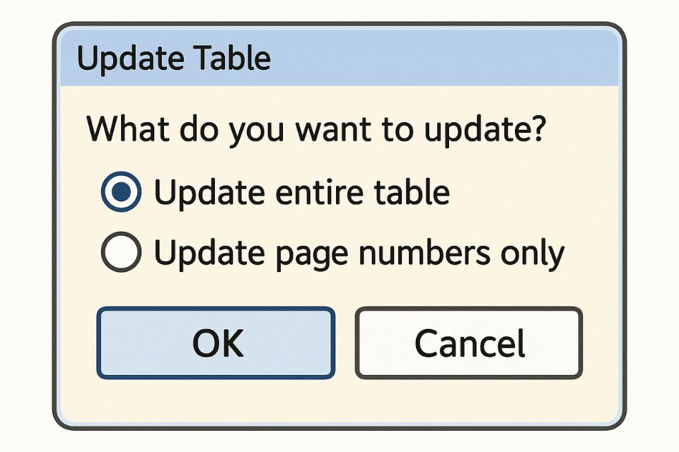 HƯỚNG DẪN SỬ DỤNG & TẠO MỤC LỤC TỰ ĐỘNG (TOC) TRONG WORD 2010 11
