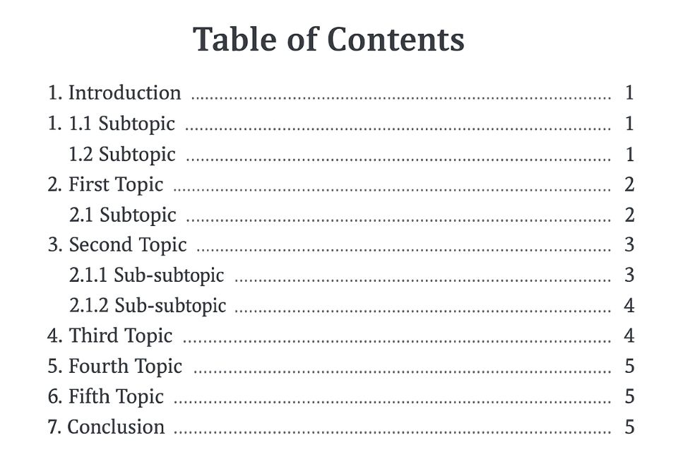 Cách sử dụng và tạo Mục lục tự động (TOC) trong Word 2010 38 Cách sử dụng và tạo Mục lục tự động (TOC) trong Word 2010 34