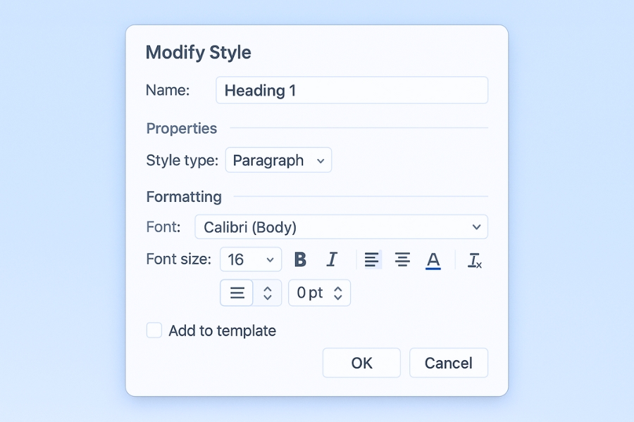 Cách Định Dạng Heading Chuẩn Trong Word 365