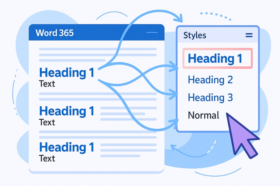 Cách Định Dạng Heading Chuẩn Trong Word 365