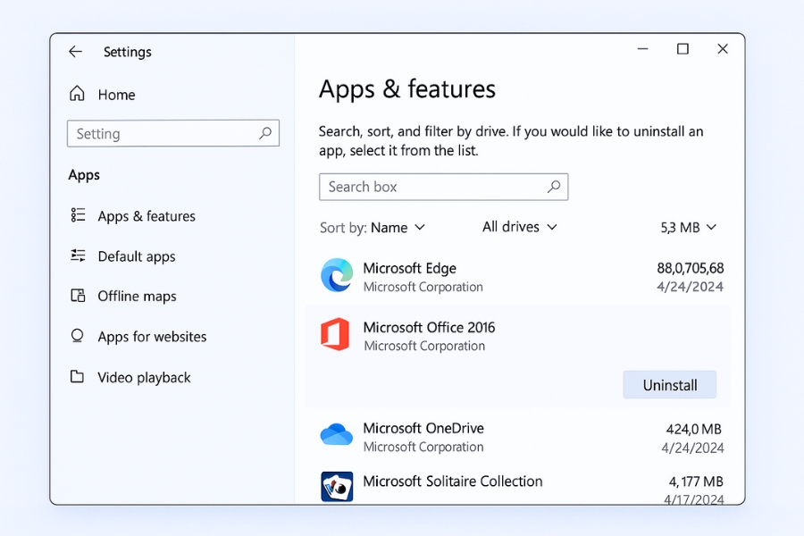 Cách Gỡ Cài Đặt Hoàn Toàn Office 2016 Một Cách Triệt Để 5 Cách Gỡ Cài Đặt Hoàn Toàn Office 2016 Một Cách Triệt Để