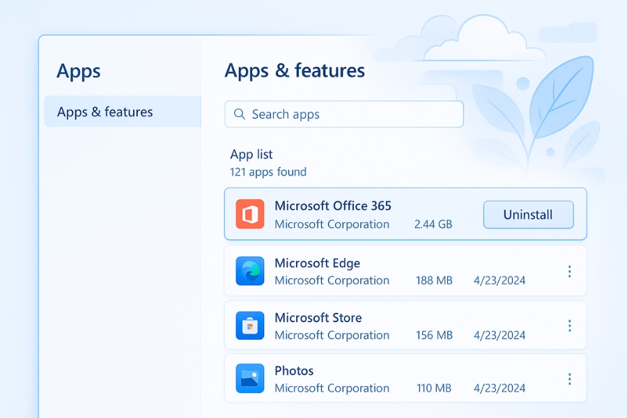 Cách Gỡ Cài Đặt Hoàn Toàn Office 365 – Hướng Dẫn Đầy Đủ, Dễ Hiểu Và Tự Nhiên 1 Cách Gỡ Cài Đặt Hoàn Toàn Office 365