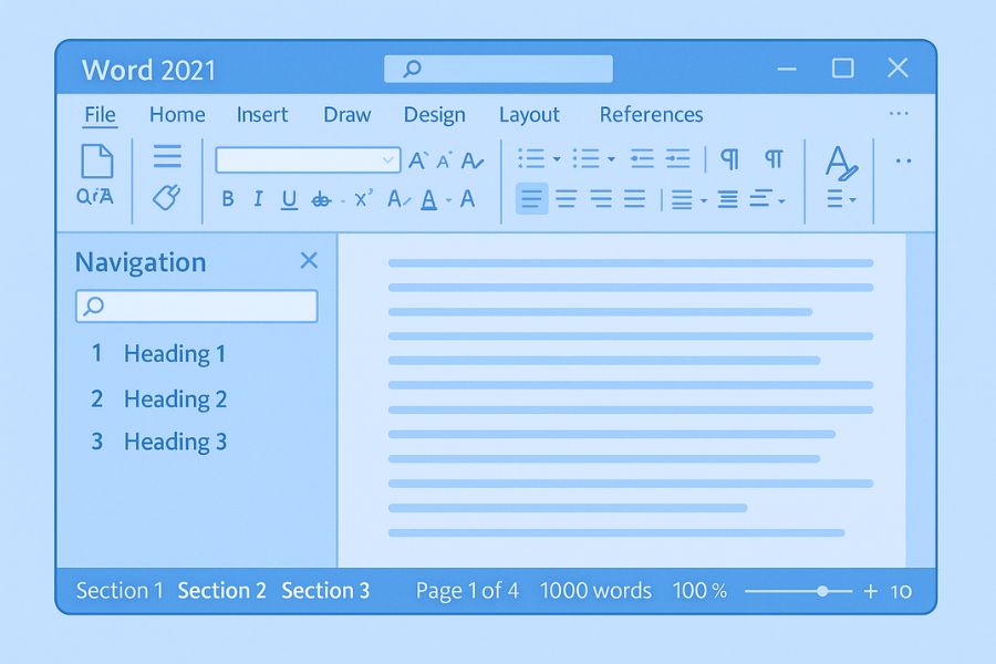 Cách Thực Hiện Đánh Số Trang Khác Nhau Cho Từng Section Trong Word 2021
