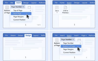 Cách Thực Hiện Đánh Số Trang Khác Nhau Cho Từng Section Trong Word 2021