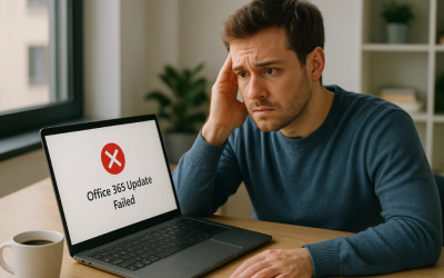 Cách khắc phục lỗi “Không cập nhật được Office 365”