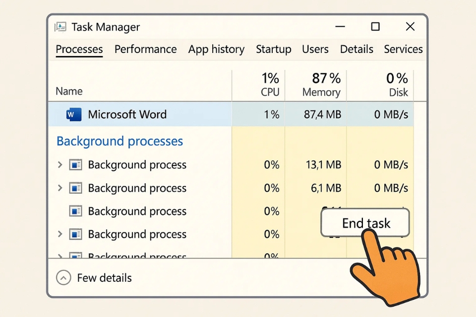 Cách khắc phục lỗi “Office not responding” trong Office 365 11