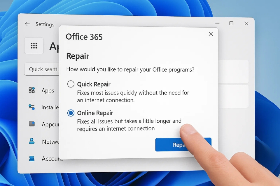 Cách khắc phục lỗi “Office not responding” trong Office 365 14