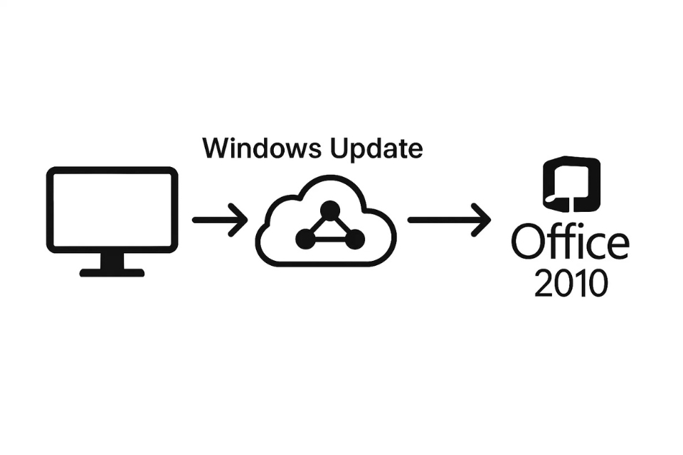 Cách khắc phục lỗi không cập nhật được Office 2010 1
