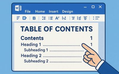 Blog 3 Cách sử dụng và tạo Mục lục tự động (TOC) trong Word 2016 – đơn giản hơn bạn nghĩ!