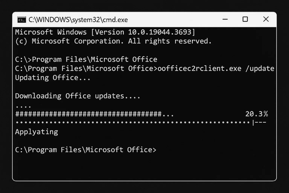 Hướng Dẫn Sửa Lỗi Không Cập Nhật Được Office 2021 15