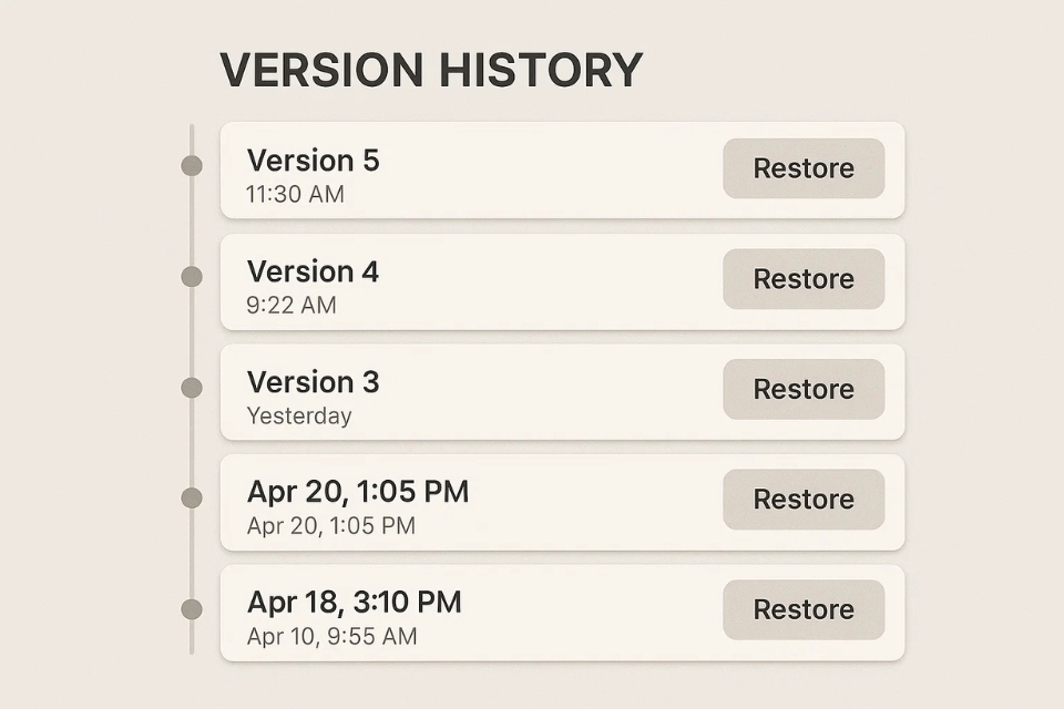Cách thực hiện tối ưu AutoSave và Version History Office 2019 17
