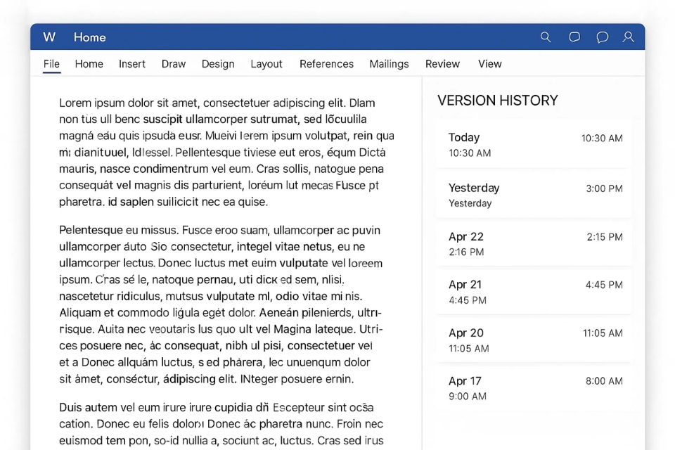 Cách tối ưu AutoSave và Version History trong Office 2021: Bí quyết nhỏ nhưng cực kỳ hữu ích! 2