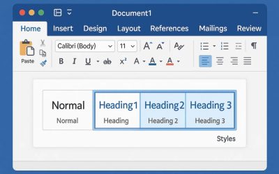 Hướng dẫn định dạng Heading chuẩn trong Word 2016 – bí quyết để mục lục tự động chạy “mượt như mơ”!