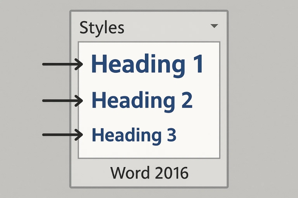 Hướng dẫn định dạng Heading chuẩn trong Word 2016 – bí quyết để mục lục tự động chạy “mượt như mơ”! 5