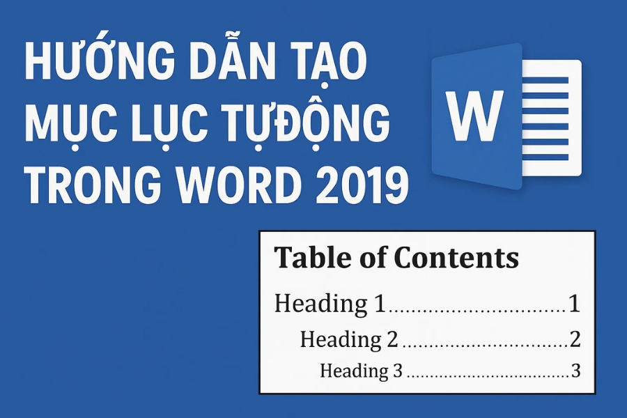 Hướng dẫn tạo Mục lục tự động (TOC) trong Word 2019 – đơn giản mà “xịn sò”