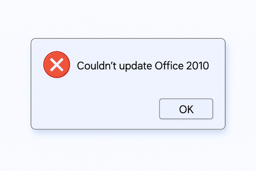 Sửa Lỗi Không Cập Nhật Được Office 2010