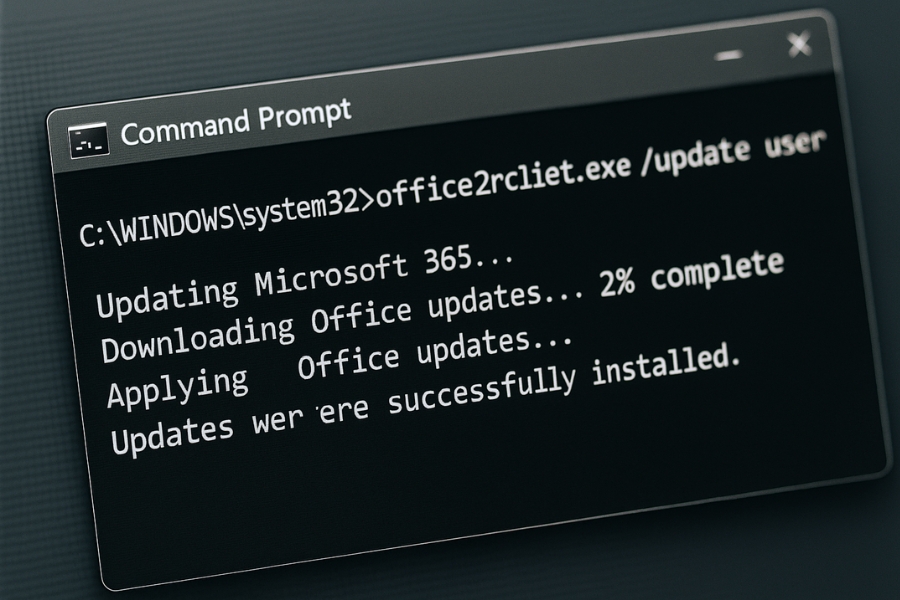 Sửa Lỗi Không Cập Nhật Được Office 365