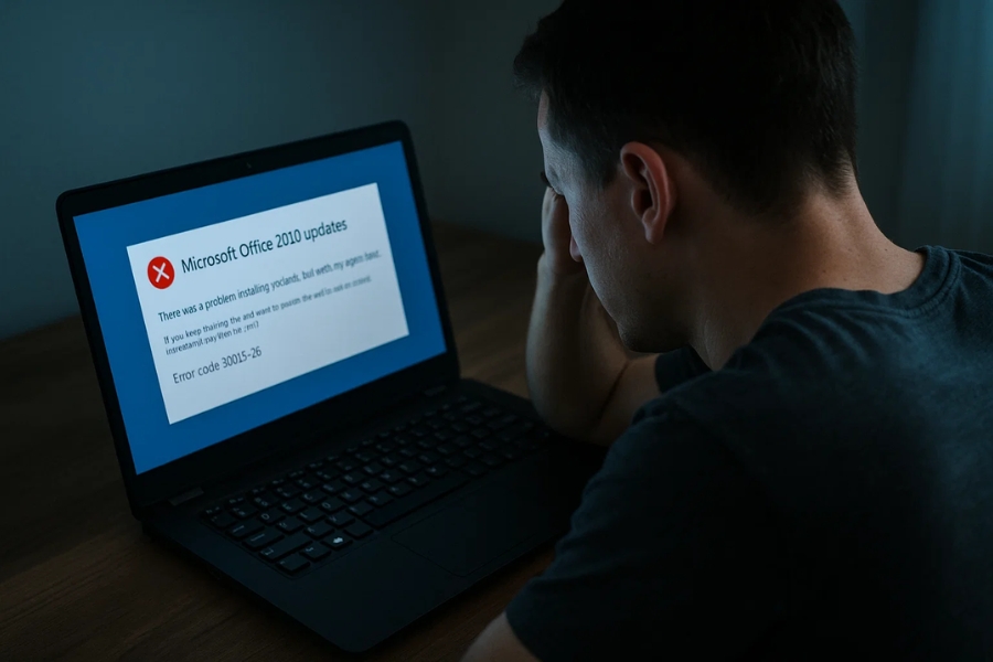 Sửa lỗi không cập nhật được Office 2010 – Hướng dẫn thực tế, dễ hiểu, ai cũng làm được 1 Sửa lỗi không cập nhật được Office 2010 – Hướng dẫn thực tế, dễ hiểu, ai cũng làm được 1