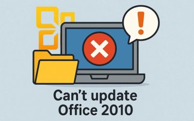 Sửa lỗi không cập nhật được Office 2010 – Hướng dẫn thực tế, dễ hiểu, ai cũng làm được