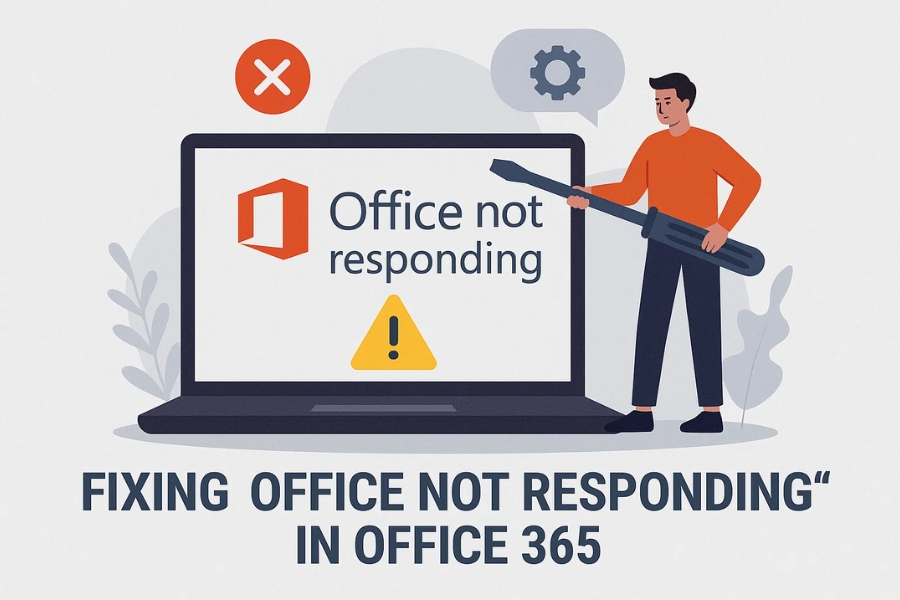 Sửa lỗi ứng dụng “Office not responding” trong Office 365 – Cách đơn giản mà hiệu quả bất ngờ!