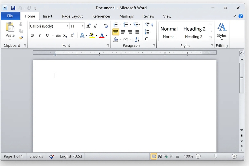 Thủ thuật tạo Mục lục tự động (TOC) trong Word 2010 1
