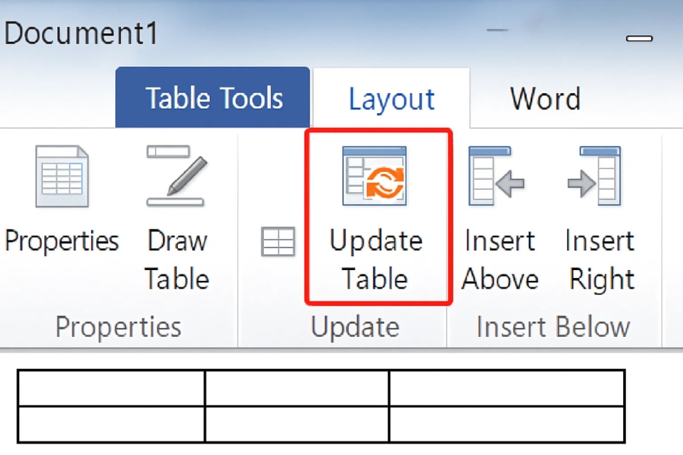 Thủ thuật tạo Mục lục tự động (TOC) trong Word 2010 5