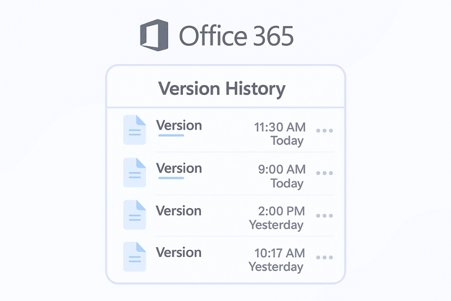 Tối Ưu AutoSave Và Version History Trong Office 365