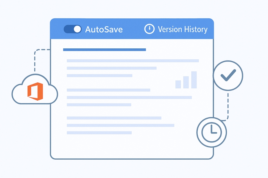 Tối ưu AutoSave và Version History trong Office 365 để làm việc hiệu quả hơn