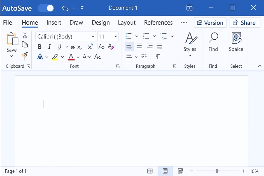 Tối ưu AutoSave và Version History trong Office 2019
