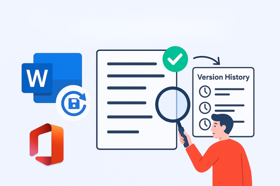 Tối ưu AutoSave và Version History trong Office 2021