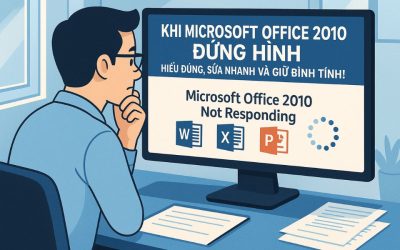 Lỗi ứng dụng not responding Office 2010
