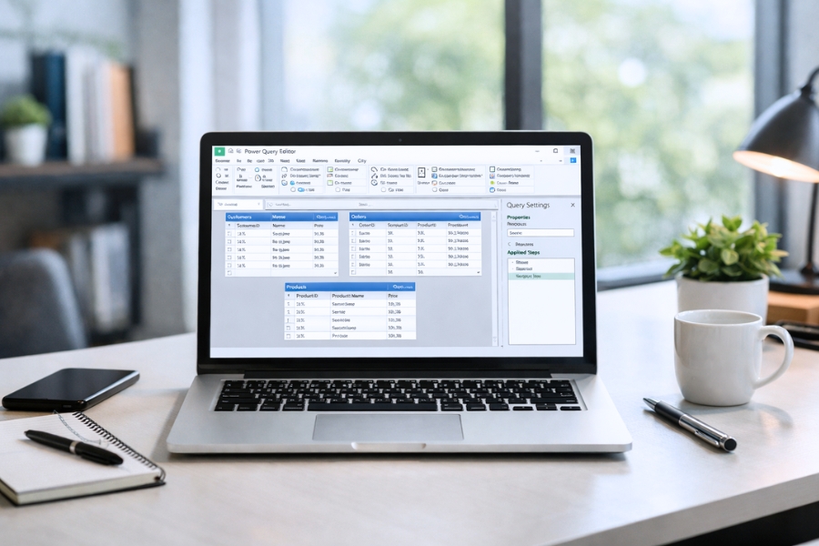 Cách Sử Dụng Power Query Hợp Nhất Bảng Excel 365 5 Cách Sử Dụng Power Query Hợp Nhất Bảng Excel 365