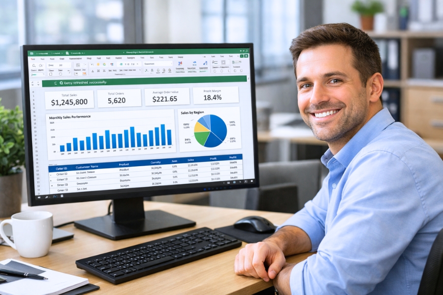 Cách Sử Dụng Power Query Hợp Nhất Bảng Excel 365 8 Cách Sử Dụng Power Query Hợp Nhất Bảng Excel 365