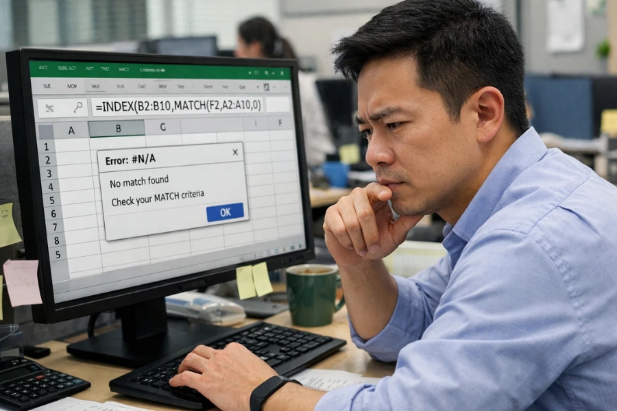 Cách sử dụng INDEX MATCH trong Excel 2010 – hiểu rồi là thấy “đã” liền! 4 Cách sử dụng INDEX MATCH trong Excel 2010 – hiểu rồi là thấy “đã” liền! 4