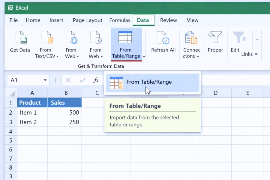 Cách sử dụng Power Query để hợp nhất bảng trong Excel 2016 6 Cách sử dụng Power Query để hợp nhất bảng trong Excel 2016
