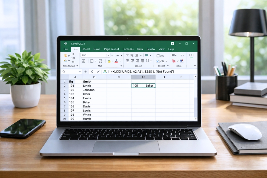 Cách sử dụng XLOOKUP trong Excel 2021 5 Cách sử dụng XLOOKUP trong Excel 2021