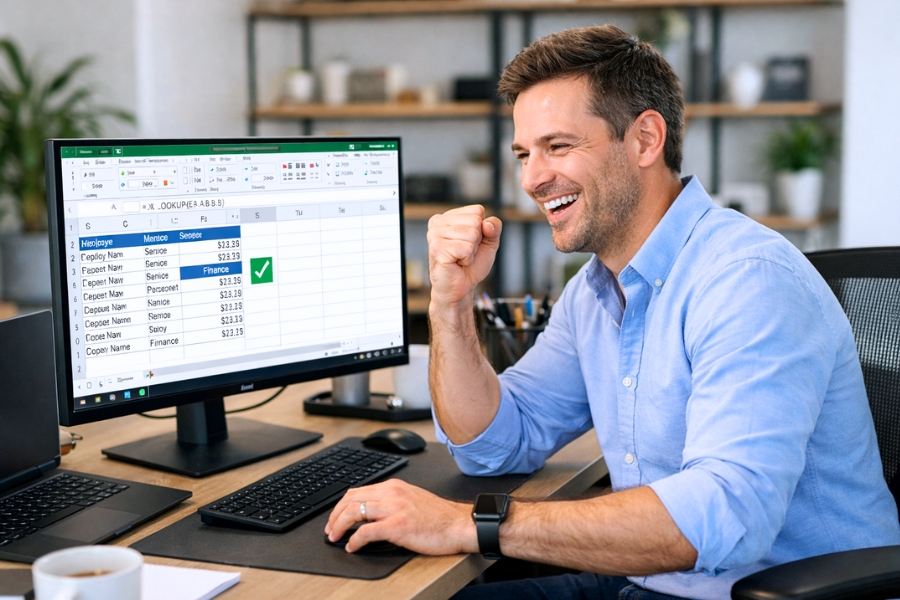 Cách sử dụng XLOOKUP trong Excel 365