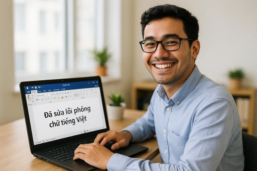 Cách sửa Lỗi font tiếng Việt Word 2016 8 Cách sửa Lỗi font tiếng Việt Word 2016 8