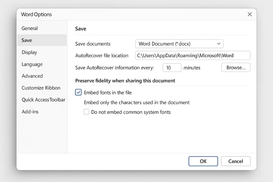 Cách sửa lỗi phông chữ trong Word 2021 tự động – Đỡ đau đầu hơn bạn nghĩ 8 Cách sửa lỗi phông chữ trong Word 2021 tự động – Đỡ đau đầu hơn bạn nghĩ 8