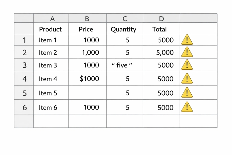 Cách thực hiện Conditional Formatting để tìm dữ liệu trùng lặp trong Excel 365 7